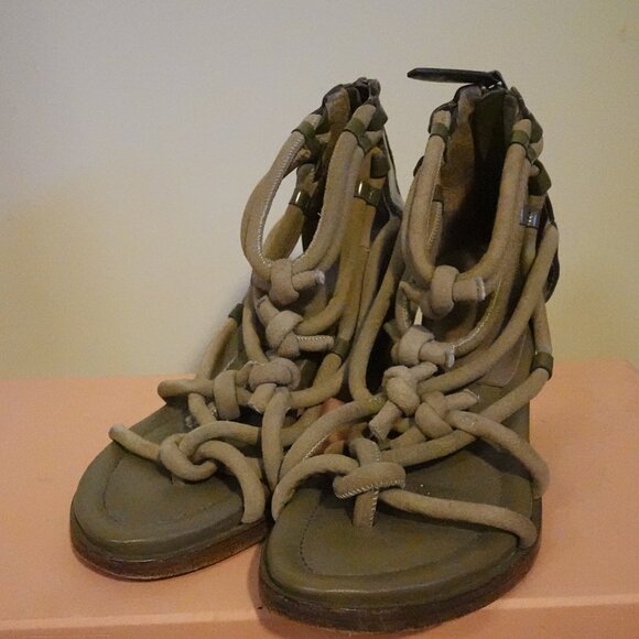 Alexander Wang Tempest Rope Knot Heels - Picture 3 of 7